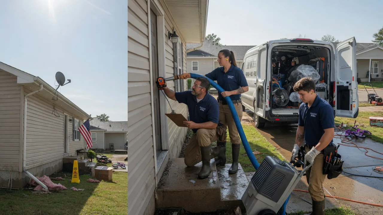 Ceiling Water Damage Restoration in Alamo, IN near me